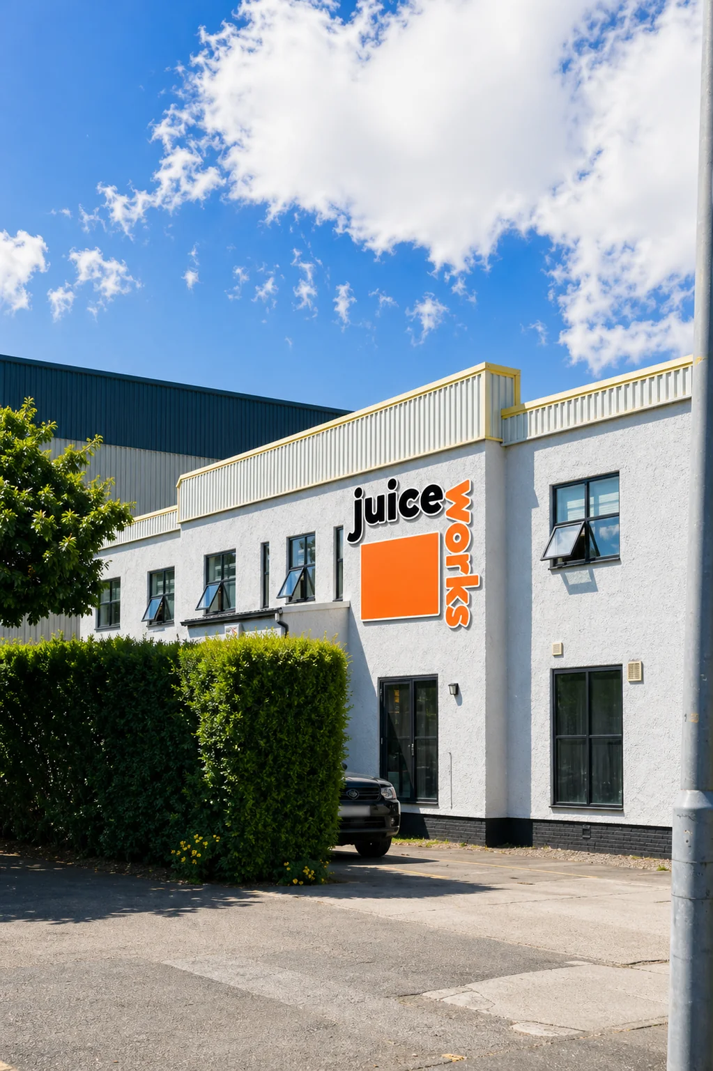 Juiceworks Ltd facility exterior, Manchester
